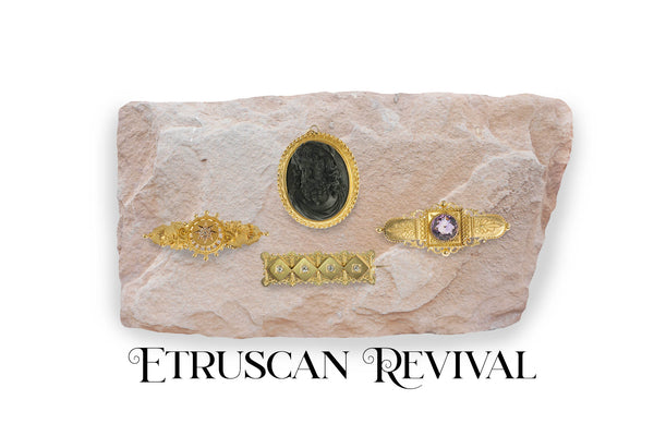 My favorite jewelry style- Etruscan Revival